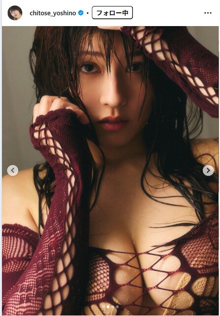 ちとせよしののインスタグラムから