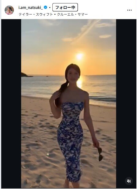 阿部なつきのインスタグラムから