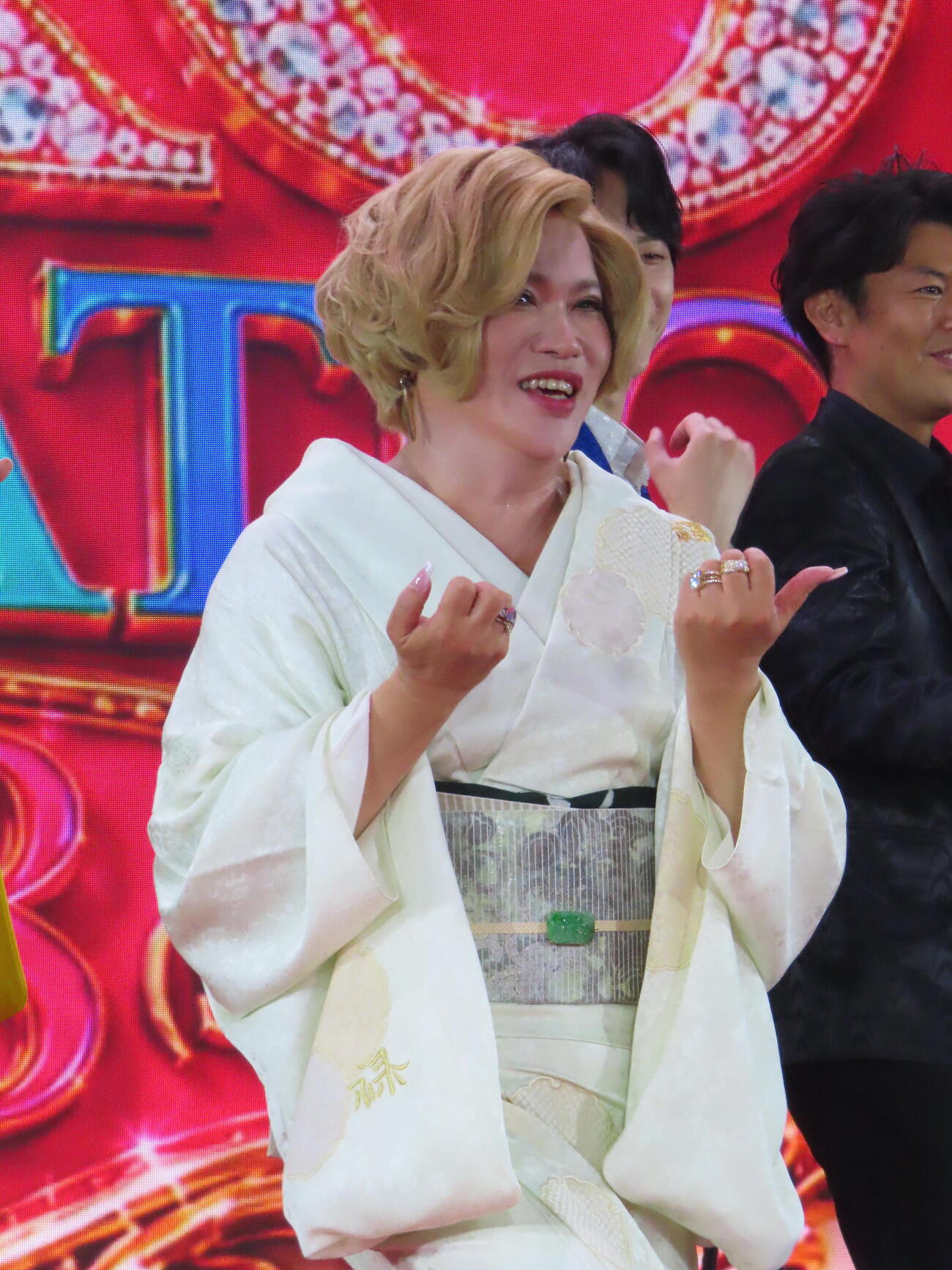 「IKKO DRAMATIC　～Beauty Music SHOW～」取材会で笑顔のIKKO（撮影・鎌田良美）