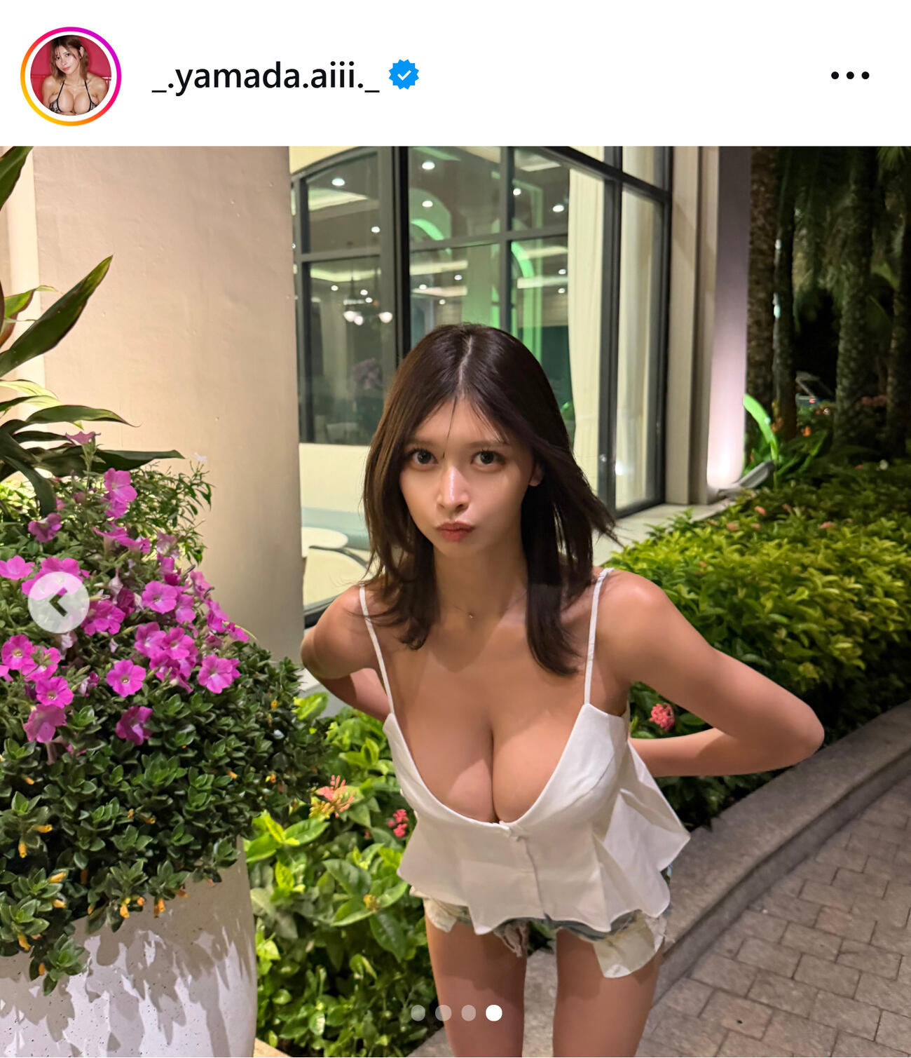 山田あいのインスタグラムから