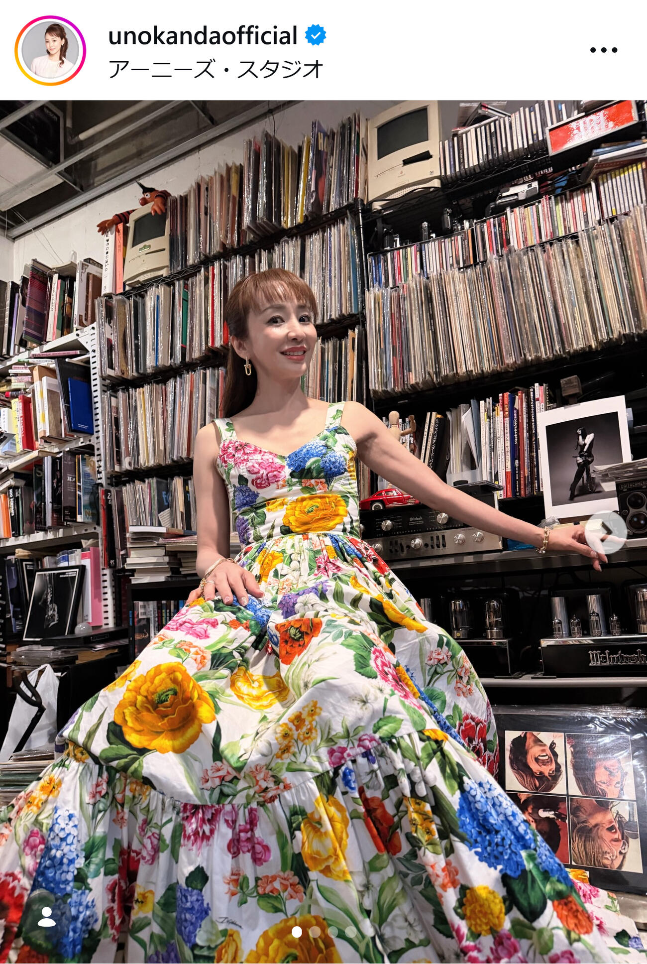 神田うののインスタグラムから