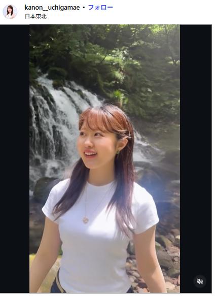 内構花音のインスタグラムから
