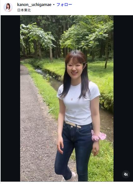 内構花音のインスタグラムから