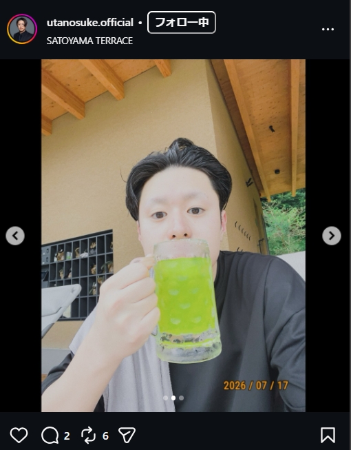中村歌之助のインスタグラムから