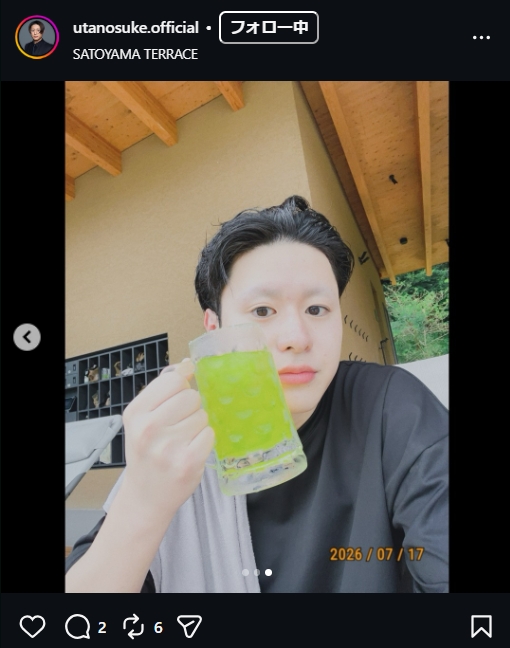 中村歌之助のインスタグラムから