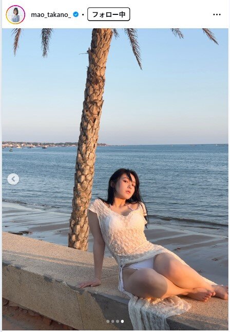 髙野真央のインスタグラムから