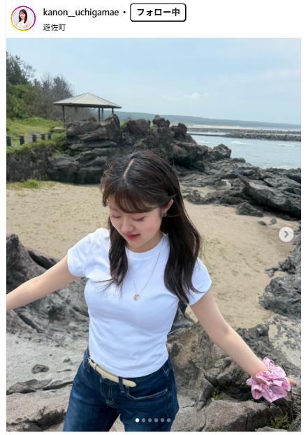 内構花音のインスタグラムから