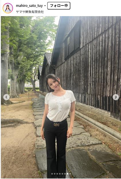 佐藤真優のインスタグラムから