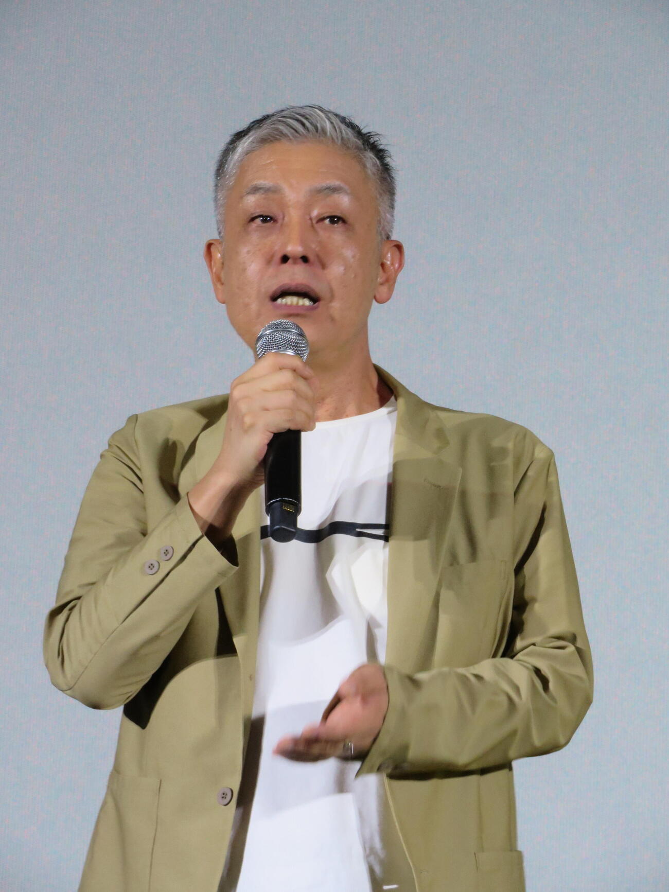 「ハッシュ！　4K」「ぐるりのこと。4K」プレミア先行上映＋トークイベントに登壇した橋口亮輔監督（撮影・村上幸将）
