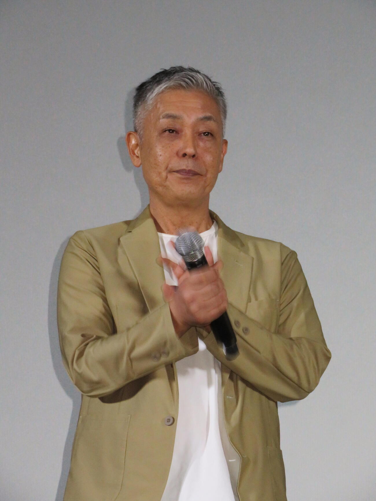「ハッシュ！　4K」「ぐるりのこと。4K」プレミア先行上映＋トークイベントに登壇した橋口亮輔監督（撮影・村上幸将）
