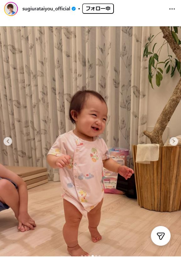 杉浦太陽のインスタグラムから
