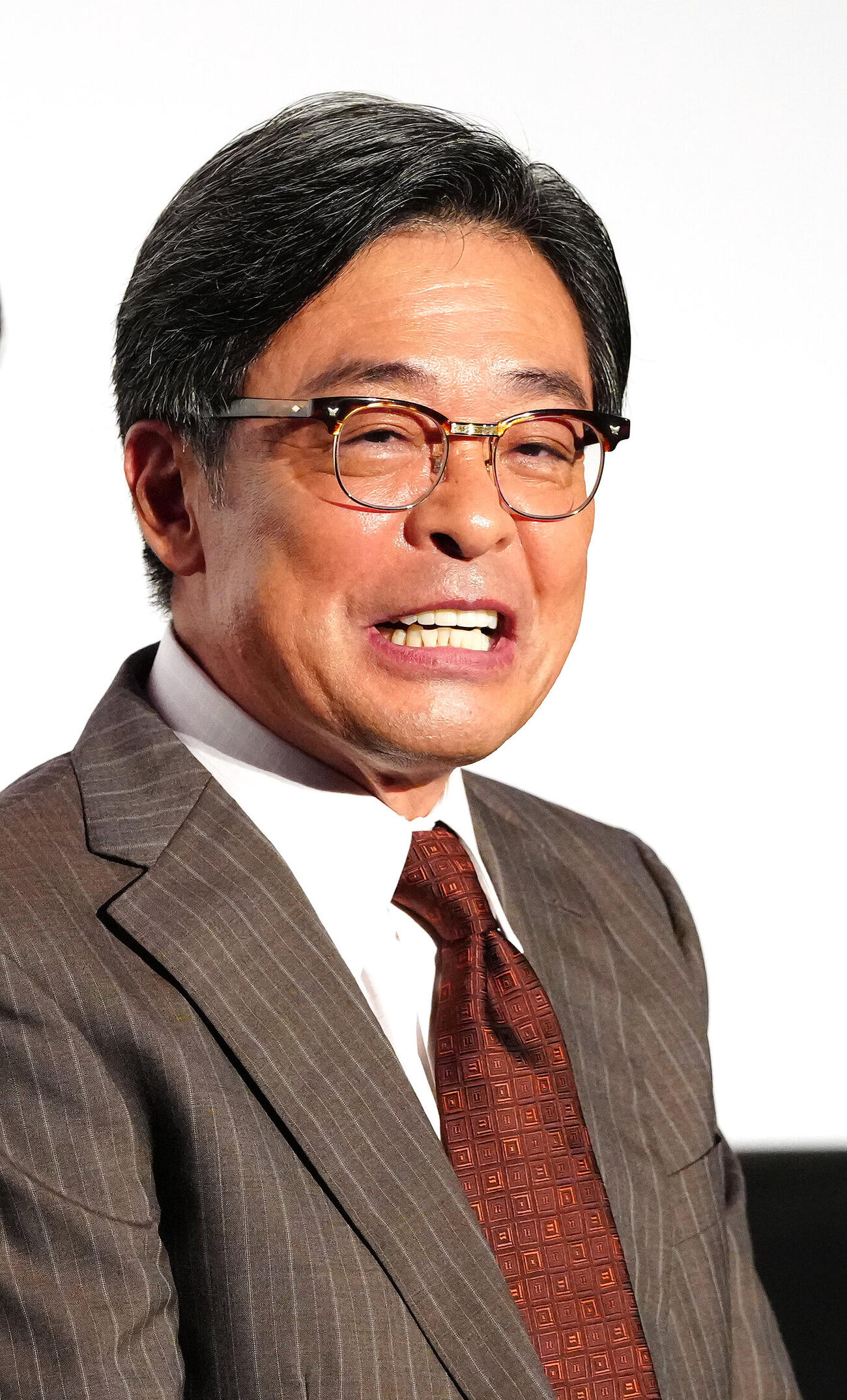 テレビ朝日「大追跡～警視庁SSBC強行犯係～Season2」のキャストトークイベントで登壇する光石研（撮影・江口和貴）