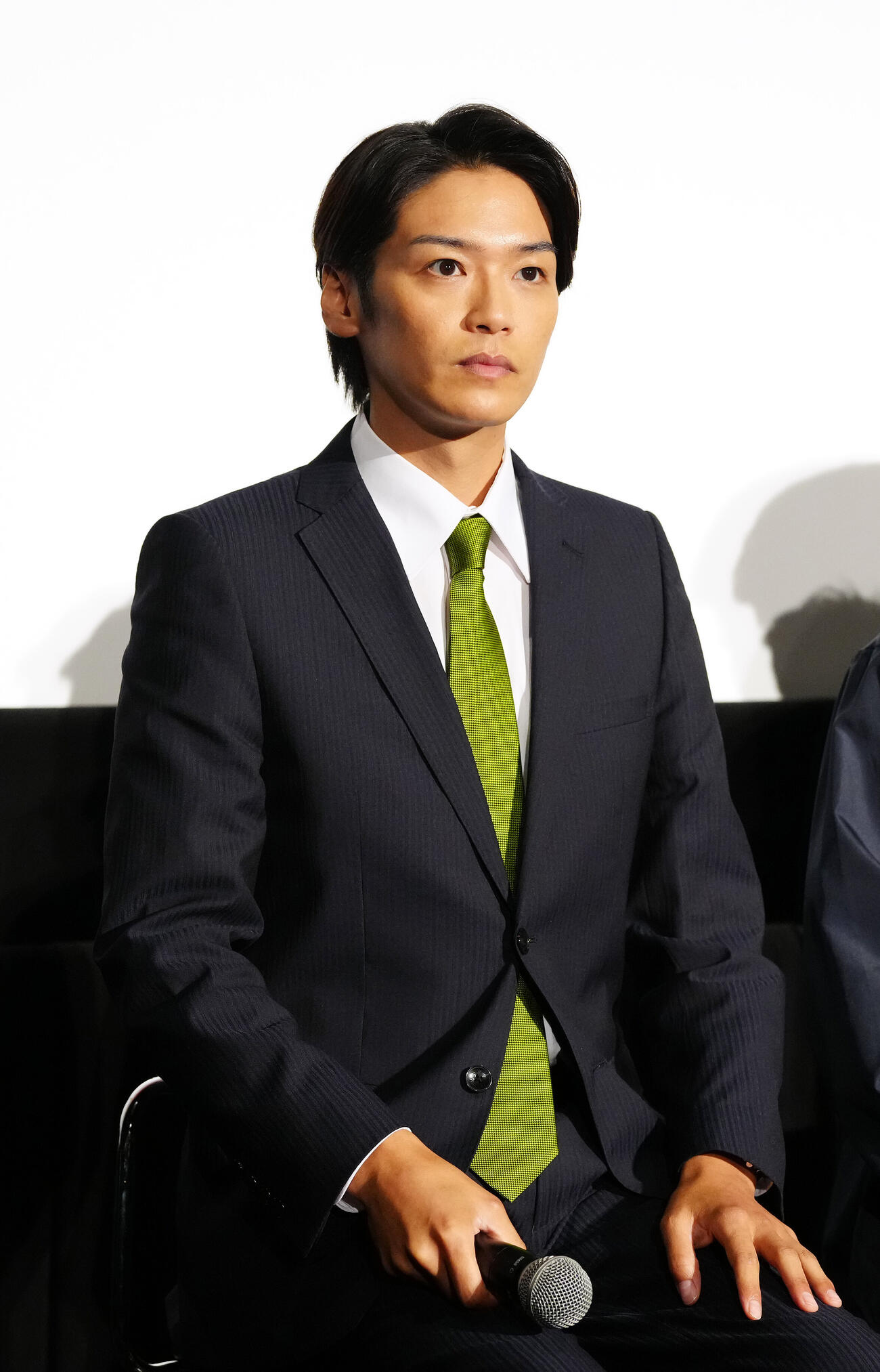 テレビ朝日「大追跡～警視庁SSBC強行犯係～Season2」のキャストトークイベントで登壇する髙木雄也（撮影・江口和貴）