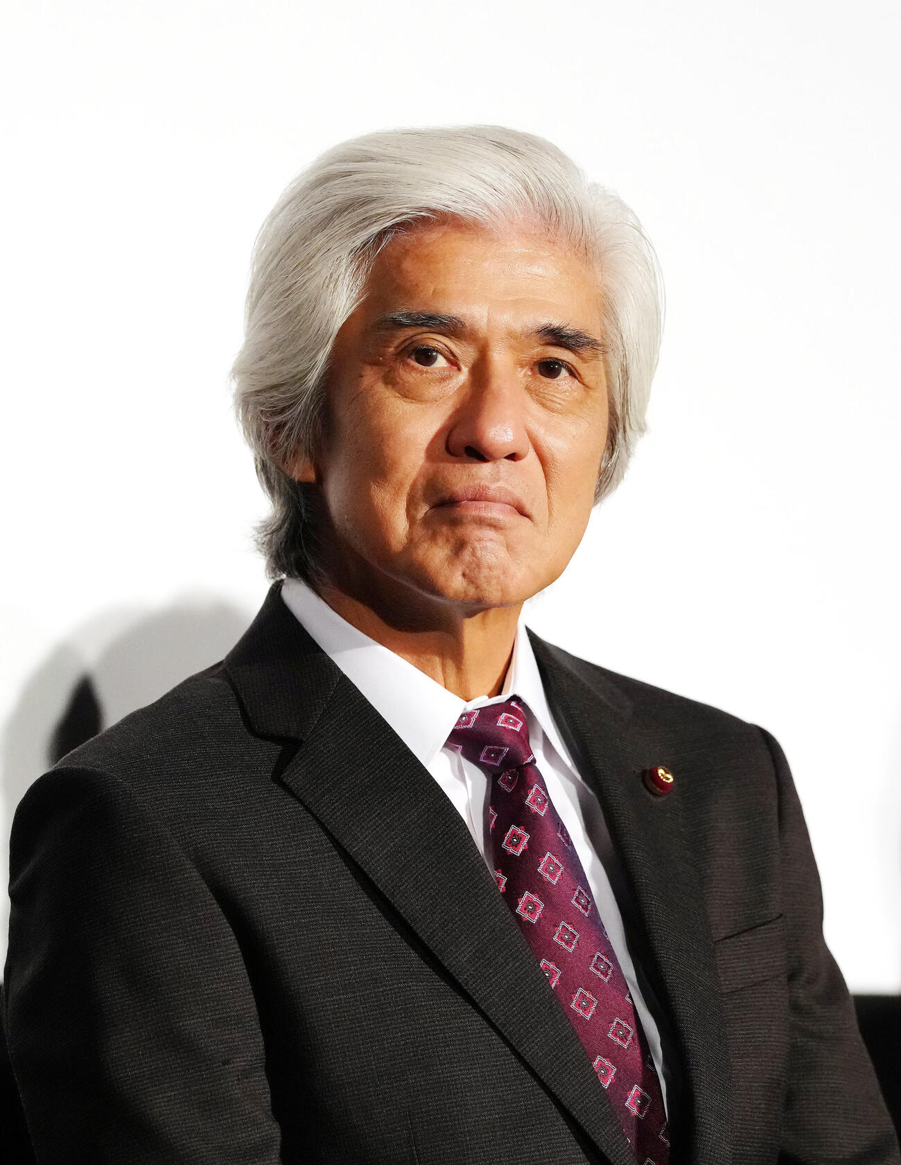 テレビ朝日「大追跡～警視庁SSBC強行犯係～Season2」のキャストトークイベントで登壇する佐藤浩市（撮影・江口和貴）