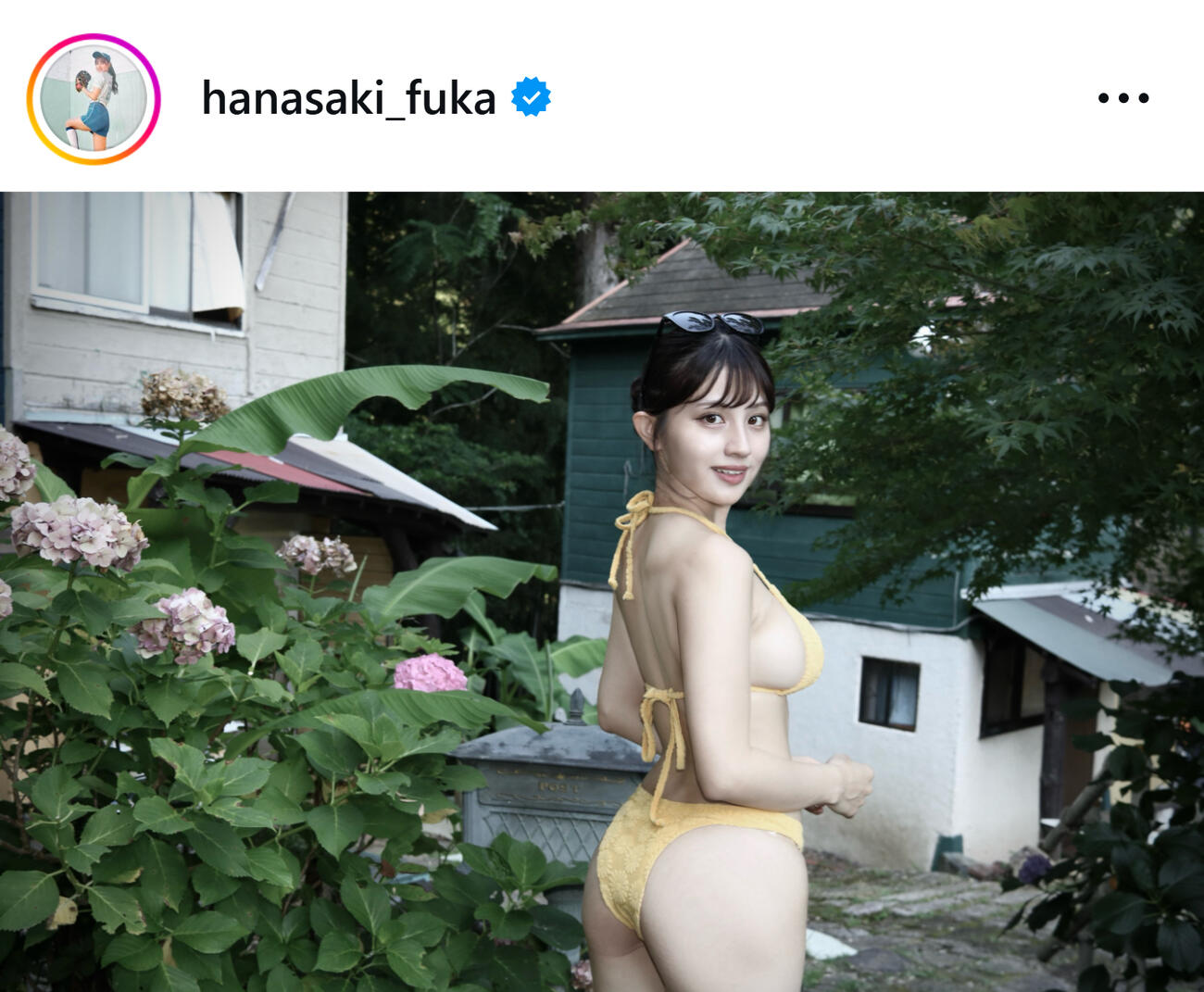 花咲楓香のインスタグラムから