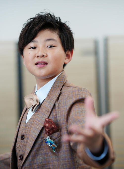 日テレ「歌唱王」優勝の小６西山琳久が歌手デビュー「演歌一筋で頑張ります。目標は紅白歌合戦」