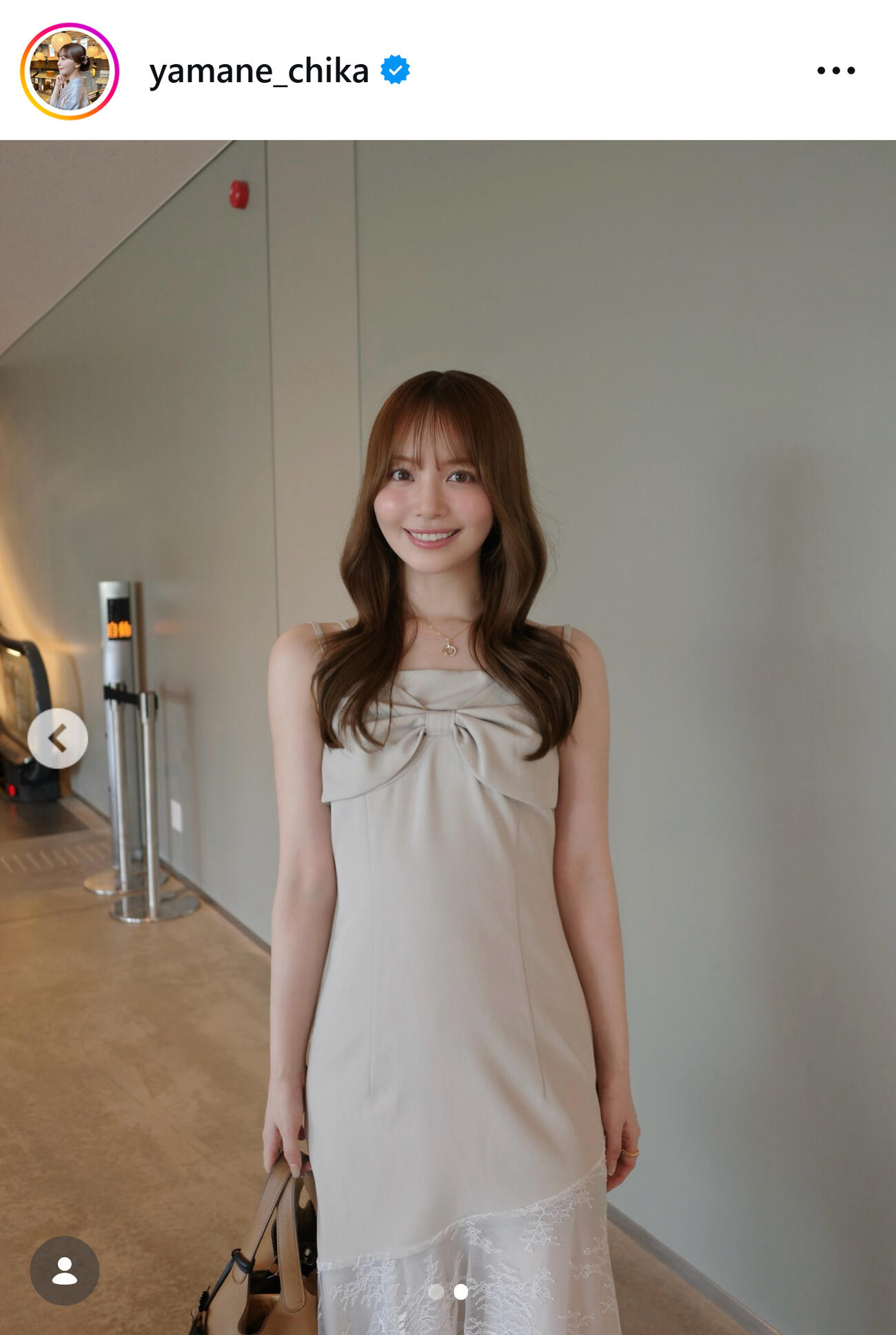 山根千佳のインスタグラムから