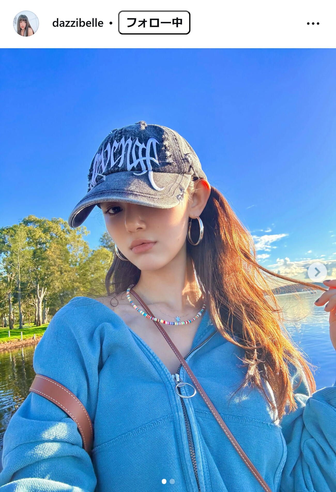 DANIELLEのインスタグラムから