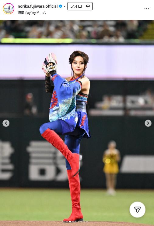 藤原紀香のインスタグラムから