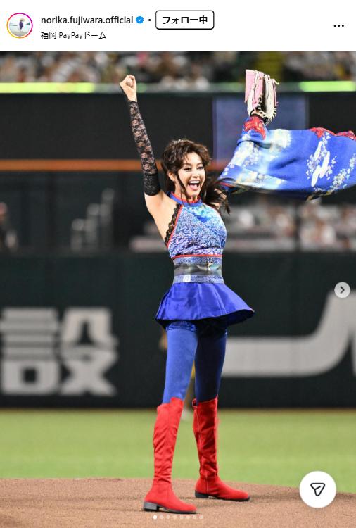 藤原紀香のインスタグラムから