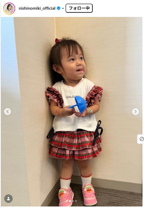 西野未姫のインスタグラムから