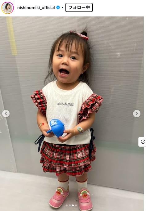 西野未姫のインスタグラムから