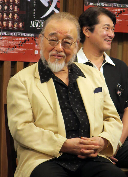 85歳の横内正が人生最後のマクベス挑戦「ボケていませんので、なんとかできるのではないかと」
