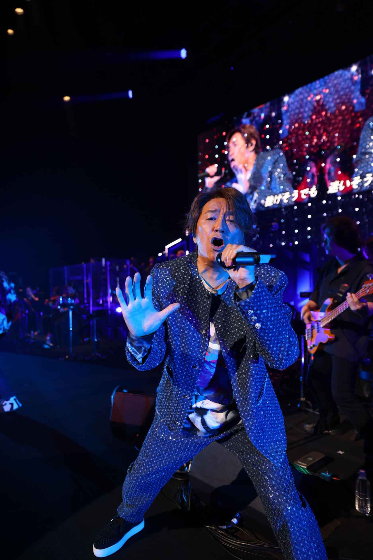 「近藤真彦　Birthday Live 2026」で熱唱する近藤真彦