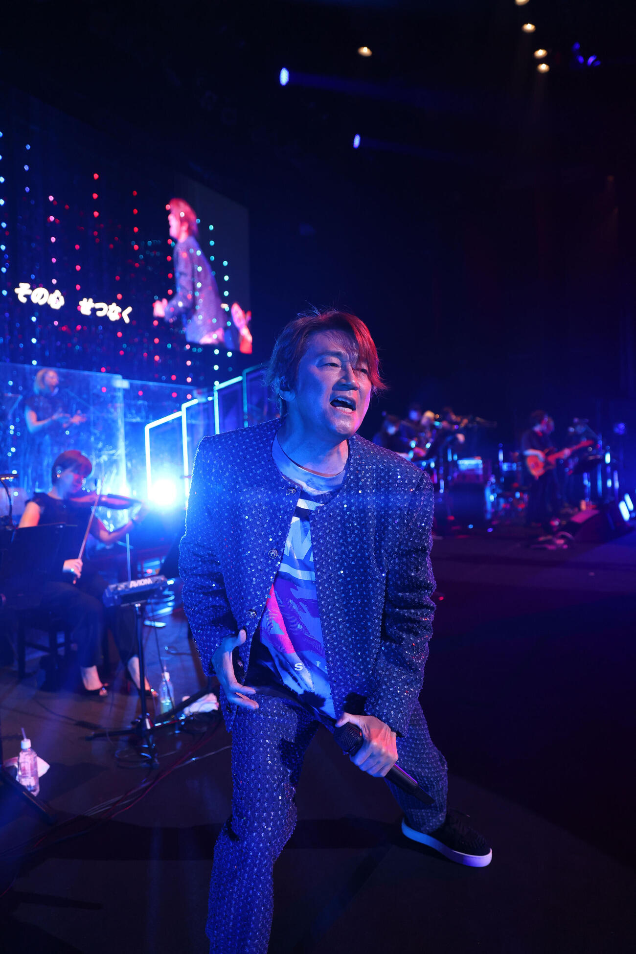 「近藤真彦　Birthday Live 2026」で熱唱する近藤真彦