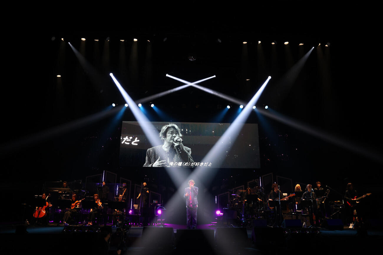 「近藤真彦　Birthday Live 2026」で熱唱する近藤真彦