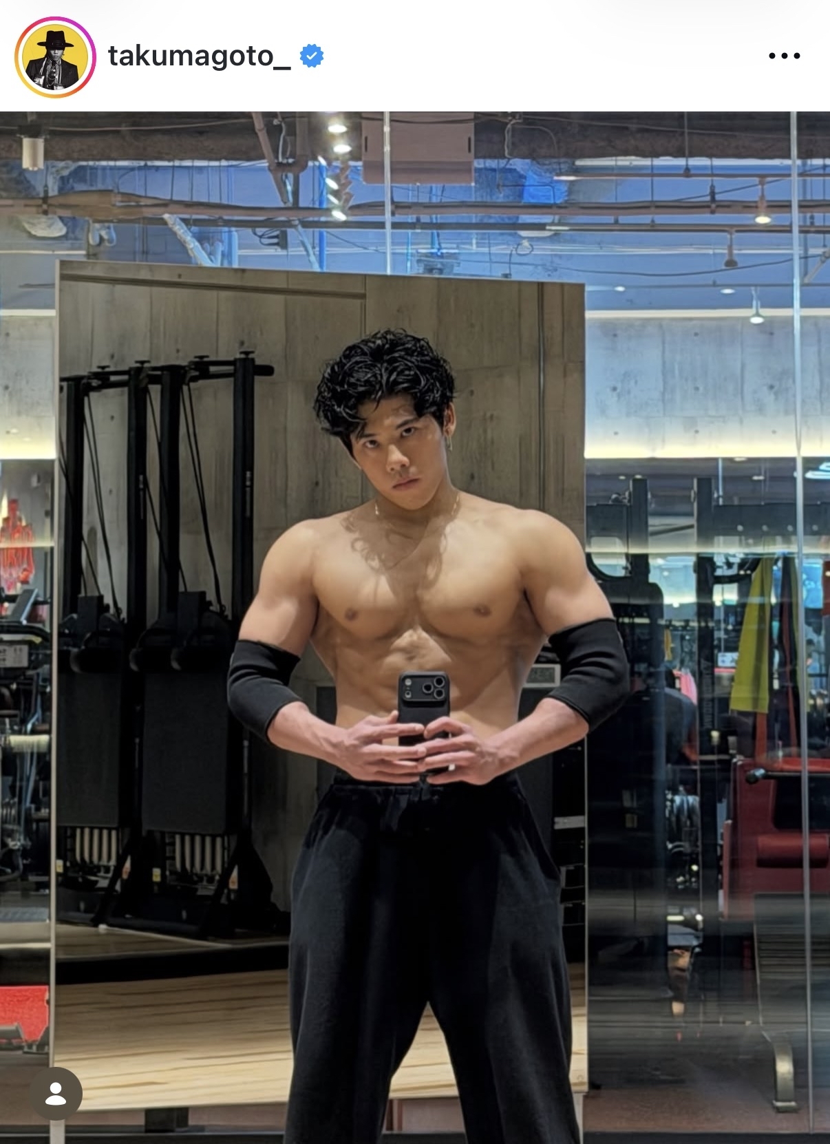 後藤拓磨のインスタグラムから
