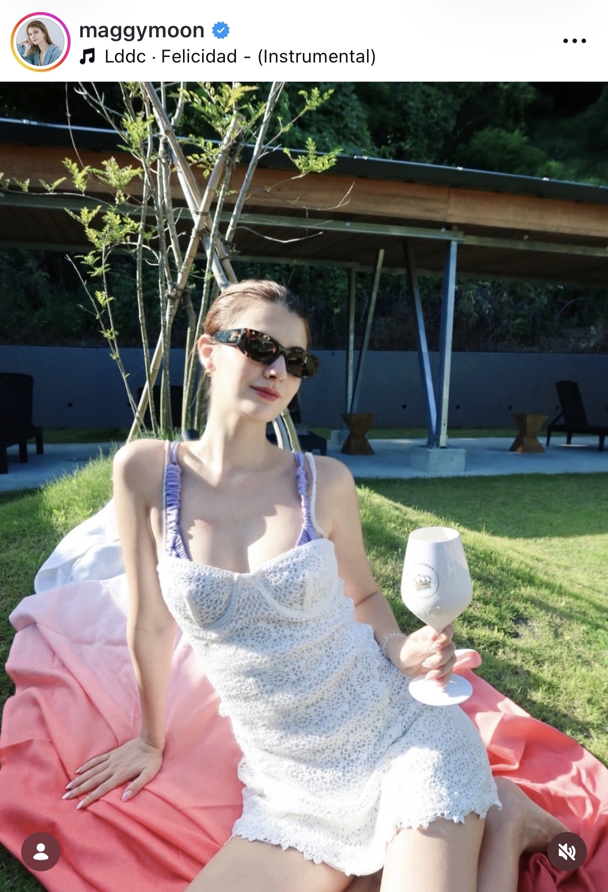 マギーのインスタグラムから