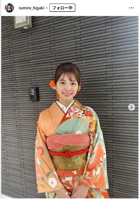 檜垣すみれのインスタグラムから