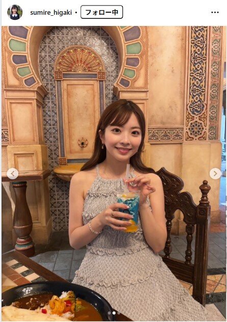 檜垣すみれのインスタグラムから
