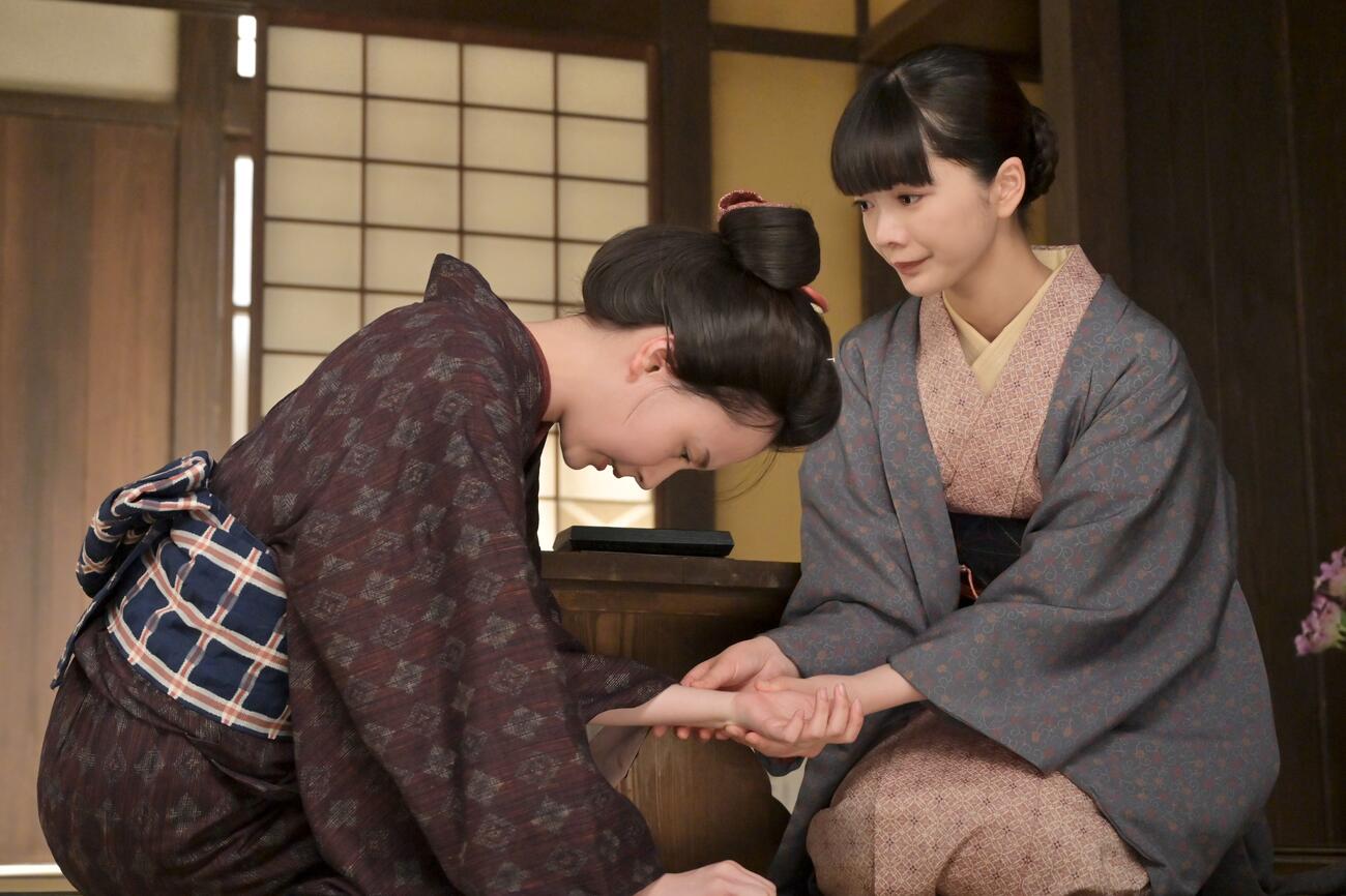 NHK連続テレビ小説「風、薫る」の1場面（C）NHK