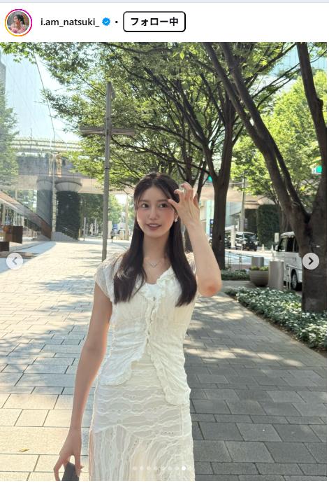 阿部なつきのインスタグラムから