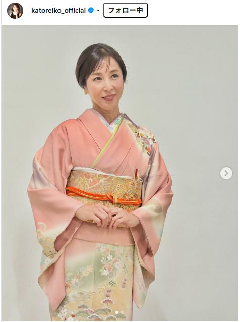 かとうれいこのインスタグラムから