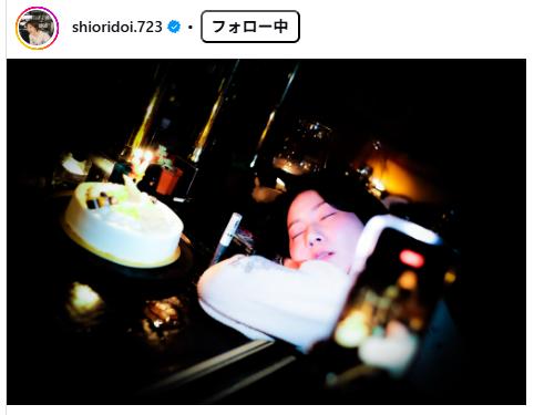 土居志央梨のインスタグラムから