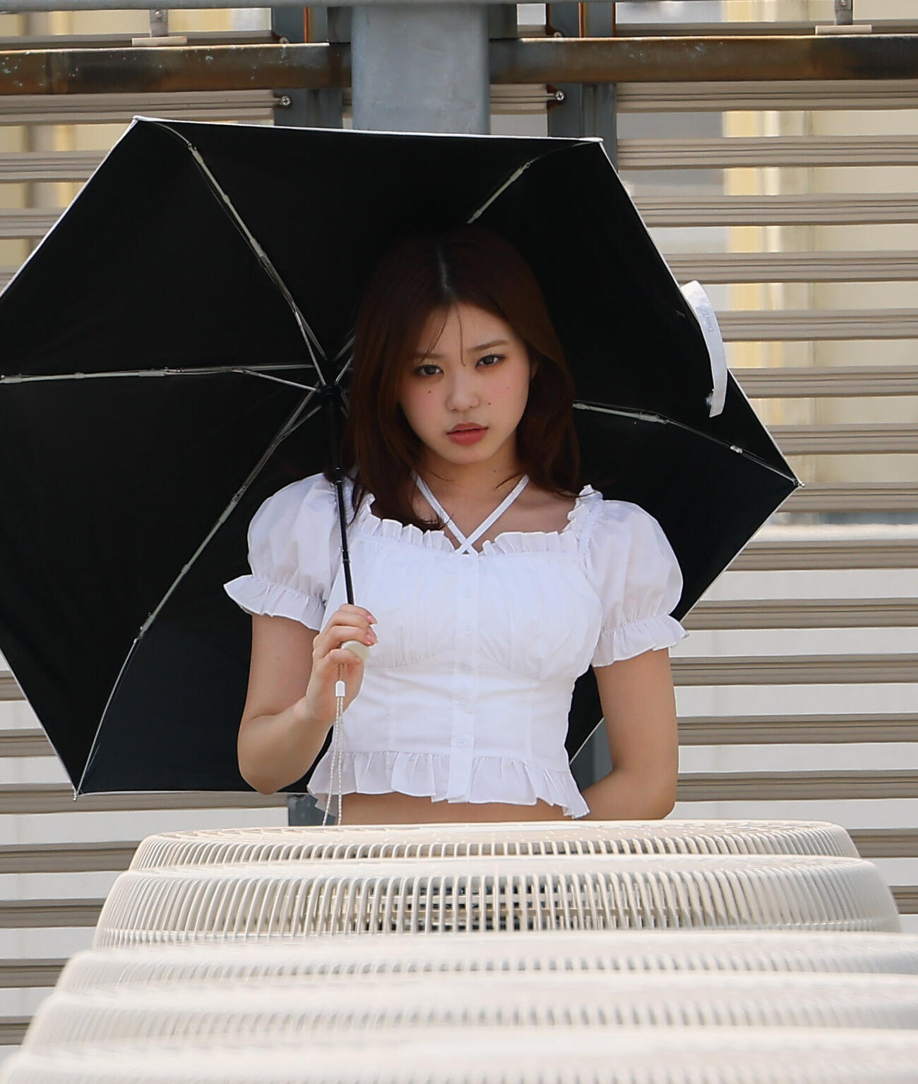 女優としてこれからの活躍が期待される矢野ななか（撮影・水谷安孝）