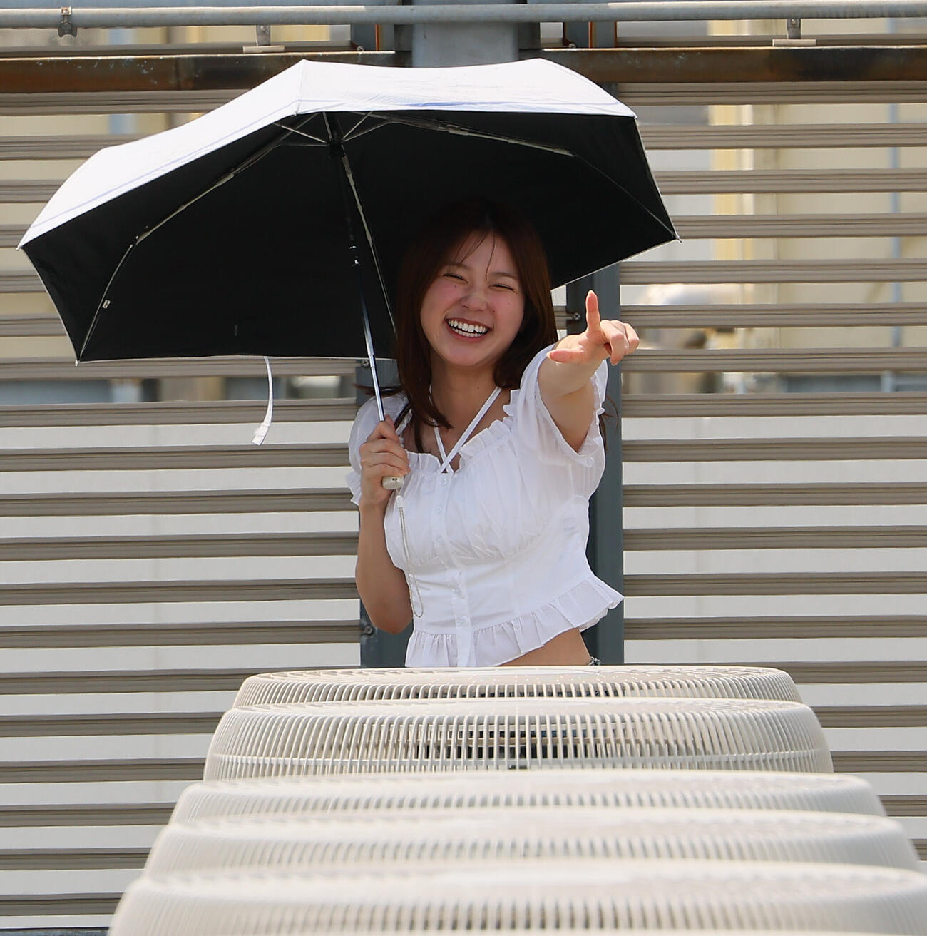 女優としてこれからの活躍が期待される矢野ななか（撮影・水谷安孝）
