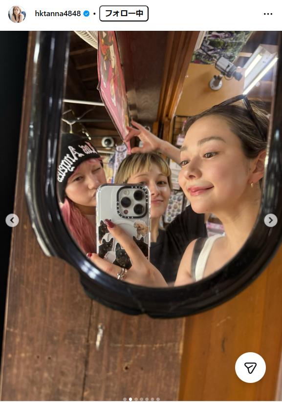 村重杏奈のインスタグラムから