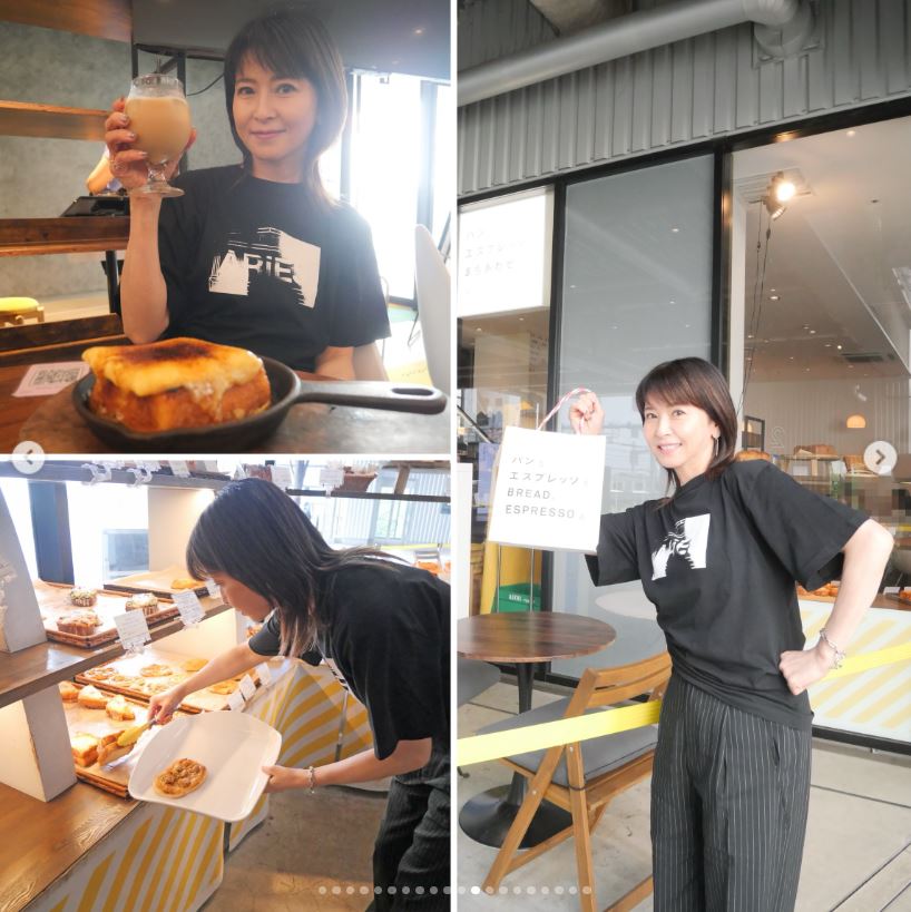 森高千里のインスタグラムから