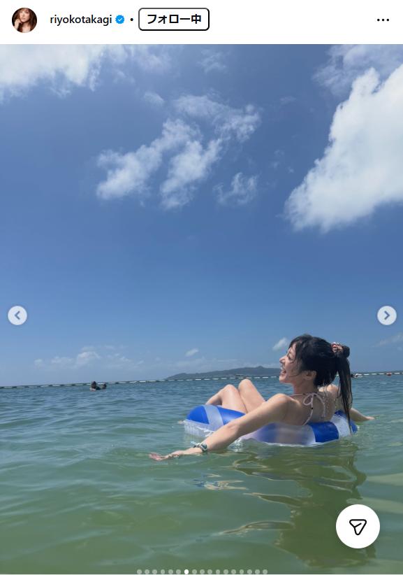 高木里代子のインスタグラムから