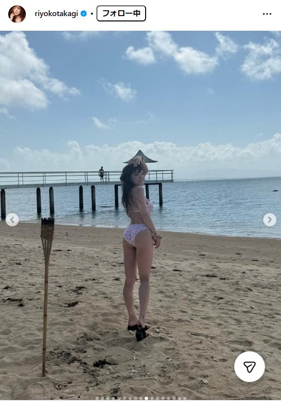 高木里代子のインスタグラムから