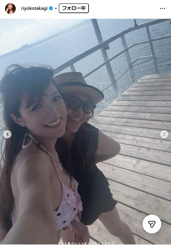 高木里代子のインスタグラムから