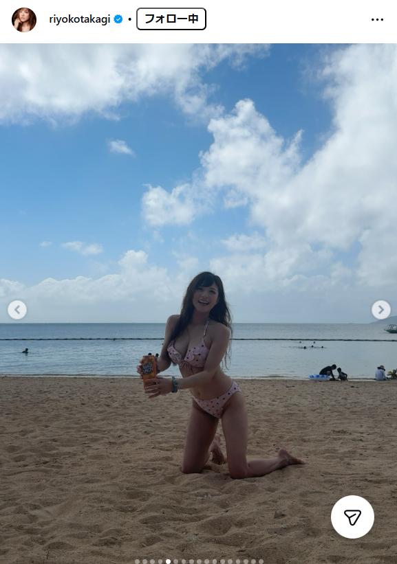 高木里代子のインスタグラムから
