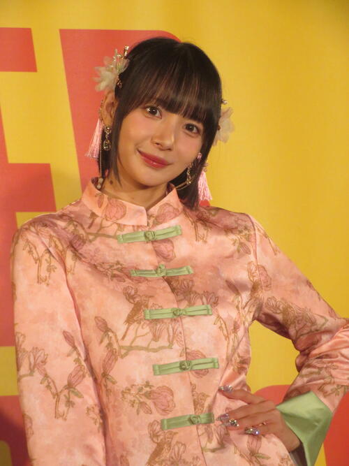 歌手デビュー岡田紗佳のLOVEは「三向聴くらい」取材陣の「１回箱点になっていますが」には？