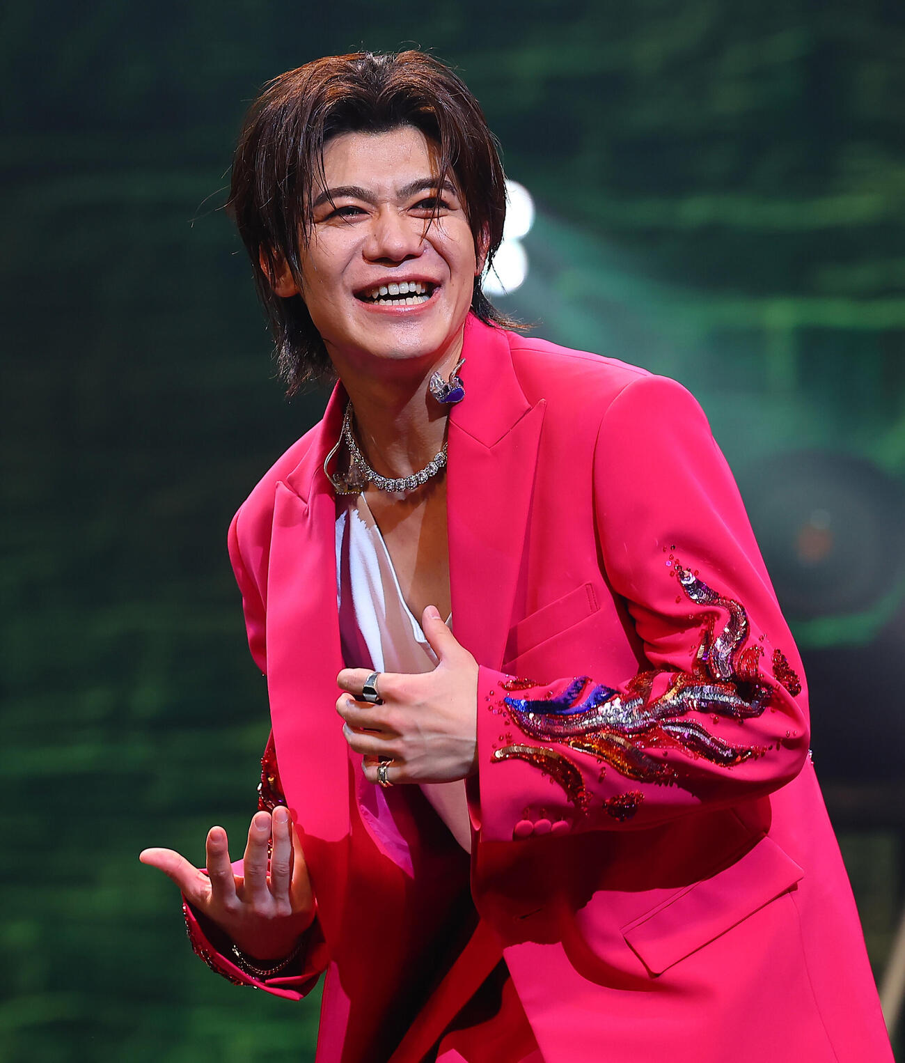 全国ツアーのファイナル公演を行った新浜レオン（撮影・野上伸悟）