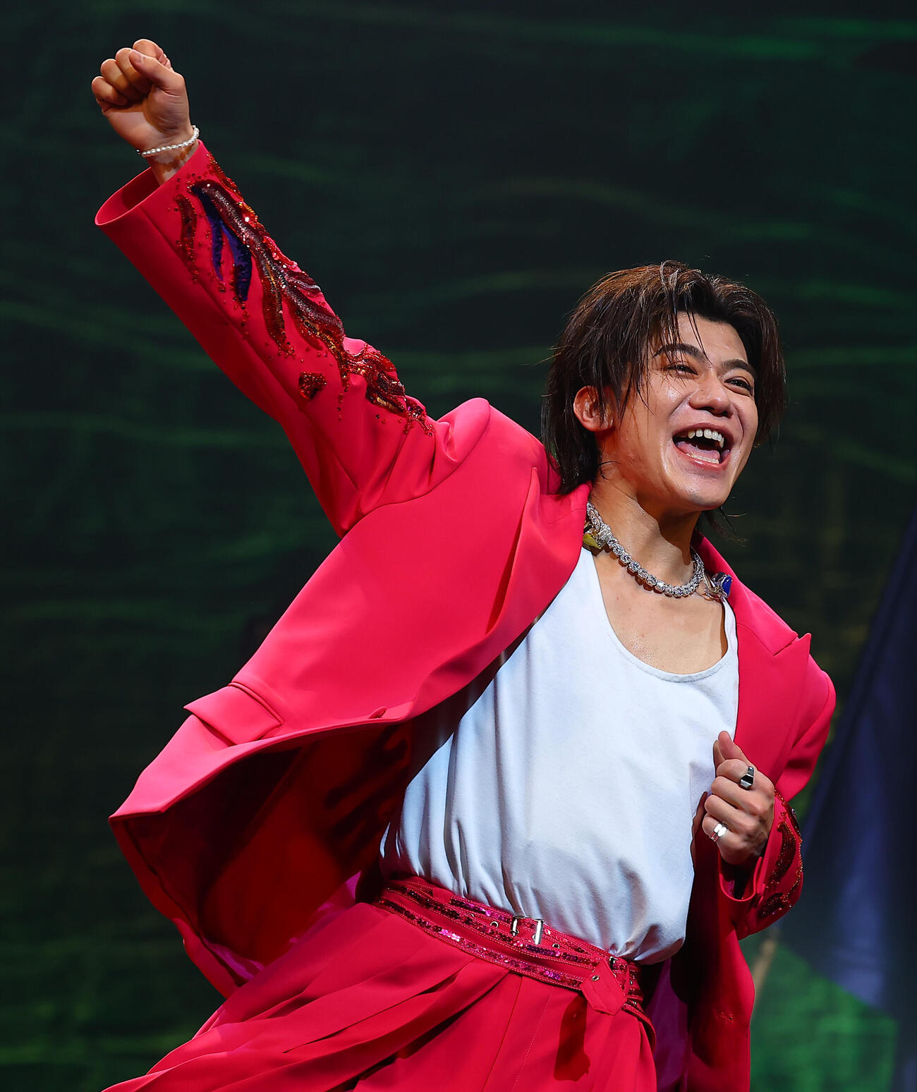 全国ツアーのファイナル公演を行った新浜レオン（撮影・野上伸悟）