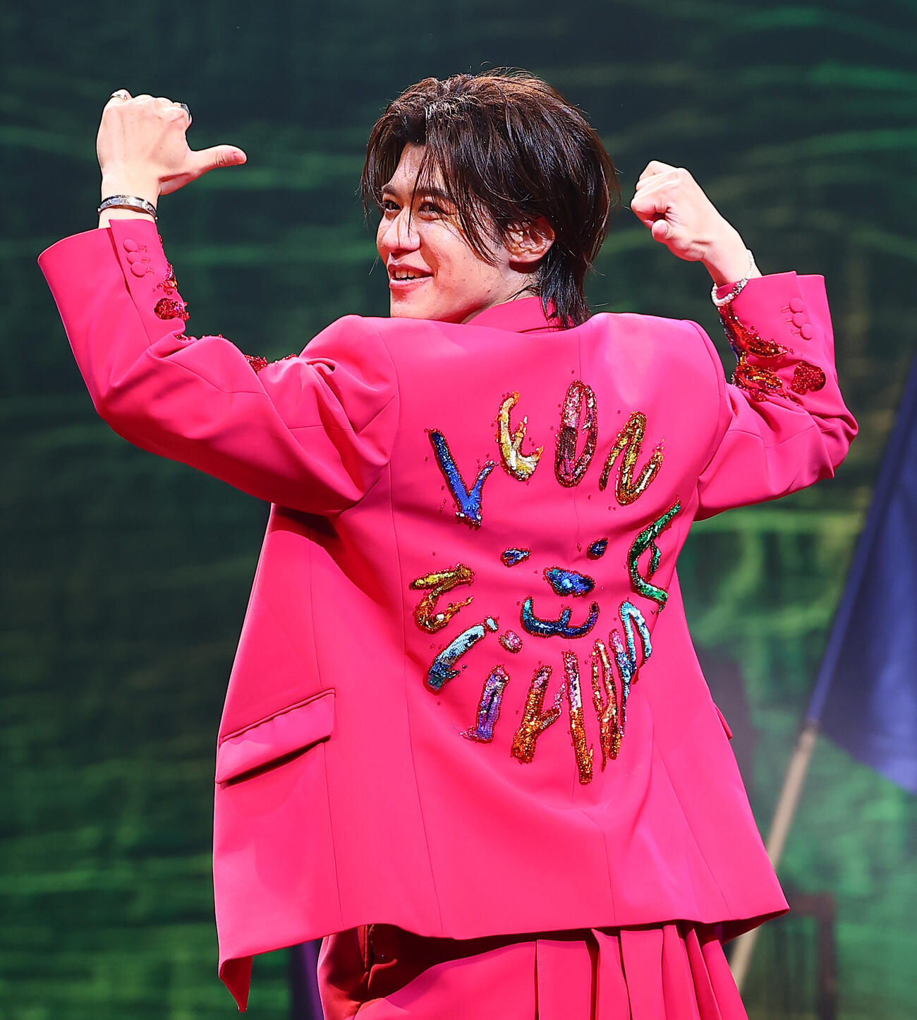 全国ツアーのファイナル公演を行った新浜レオン（撮影・野上伸悟）
